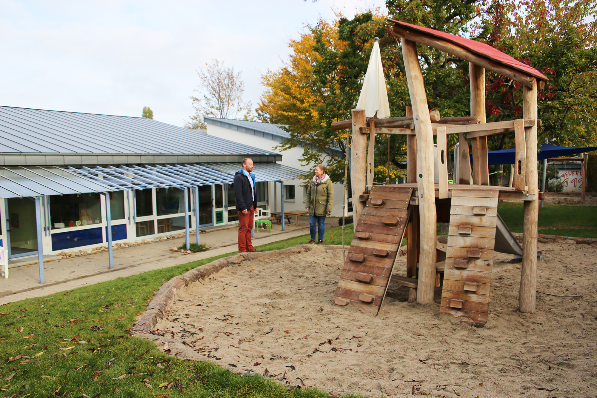  Außenspielbereich Süd beim Kindergarten St. Ulrich 