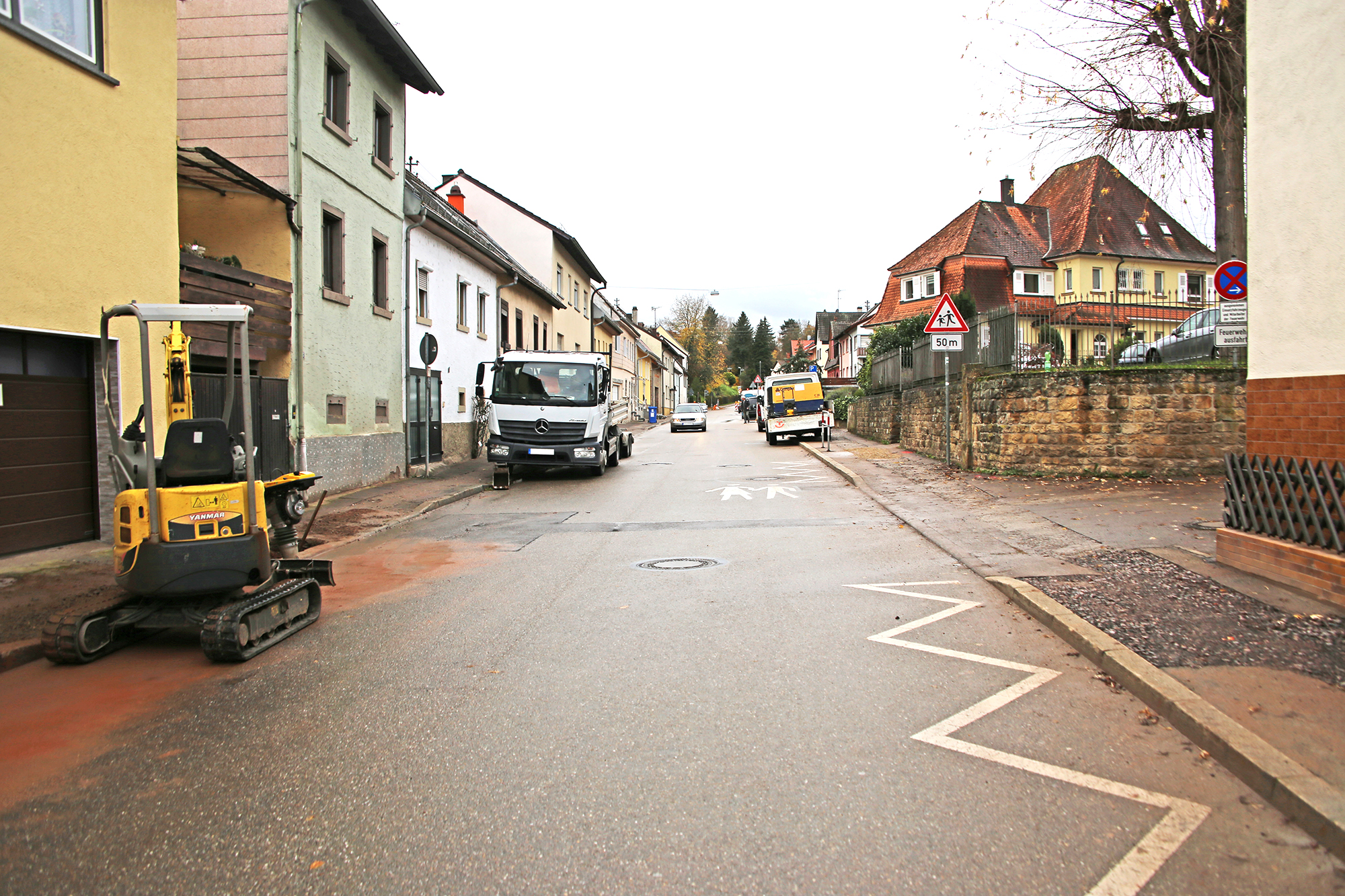 Schulstraße in Odenheim ab nächster Woche voll gesperrt