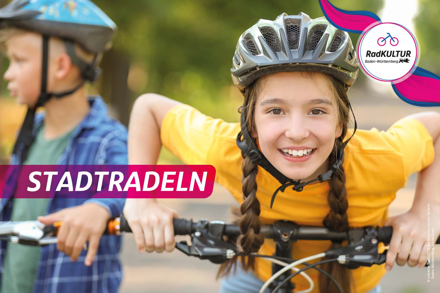  STADTRADELN - die Stadt Östringen wünscht allen Teilnehmenden viel Spaß! - das Bild wird mit Klick vergrößert 