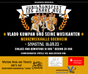 125 Jahre MVO mit „Vlado Kumpan und seine Musikanten“
