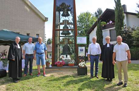 Neue Glocke der Dankeskirche vollendet Dreiklang von Glaube, Liebe und Hoffnung