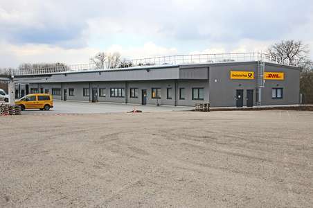 Neuer Postzustellstützpunkt im Industriepark in Betrieb