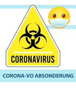 Corona: Absonderungs-Regeln für Infizierte, Kontaktpersonen und Haushaltsangehörige