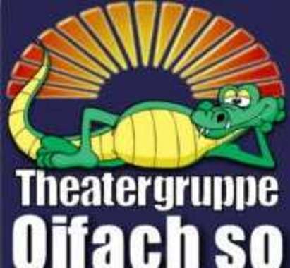 Theatergruppe Oifach so - Das Logo wird mit Klick vergrößert